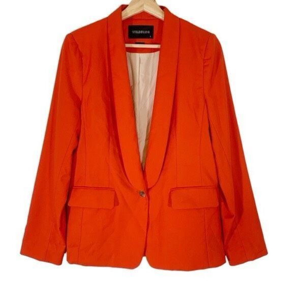 ✨Wildfang Empower Tux Sz 2X Blazer in Red✨ - Picture 4 of 11